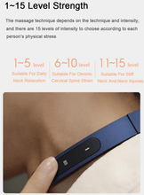 Load image into Gallery viewer, U-SHAPED FOLDING ELECTRIC NECK PULSE MASSAGER