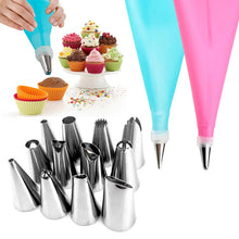 Load image into Gallery viewer, Cupcake Frosting Nozzle Set (14-Pc Set)
