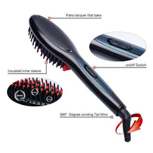 Ladda upp bild till gallerivisning, Ceramic Hair Straightening Brush-Nomad Shops