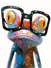 Lataa kuva Galleria-katseluun, Geeky Frog - Van-Go Paint-By-Number Kit-Nomad Shops
