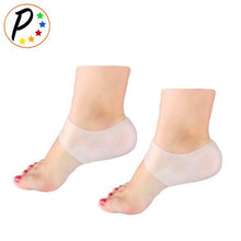 Load image into Gallery viewer, Silicone Gel Heel and Ankle Sleeve for Plantar Fasciitis
