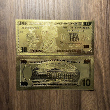 Load image into Gallery viewer, 24k Gold Foil 7 Piece USA Money Set
