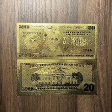 Φόρτωση εικόνας στο εργαλείο προβολής Συλλογής, 24k Gold Foil 7 Piece USA Money Set
