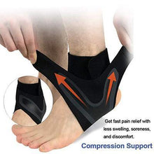 Load image into Gallery viewer, THE ADJUSTABLE ELASTIC ANKLE BRACE
