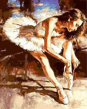 Carregar imagem no visualizador da galeria, Soulful Ballerina - Van-Go Paint-By-Number Kit-Nomad Shops
