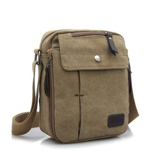 Stylish Men's Canvas Messenger Bag-Nomad Shops