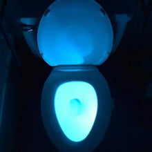 Görseli Galeri görüntüleyiciye yükleyin, Glo - Motion-Activated Toilet Bowl Nightlight-Nomad Shops

